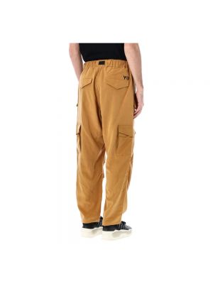 Pantalones rectos Y-3 marrón