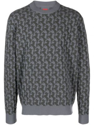 Pullover mit rundem ausschnitt Ferrari grau