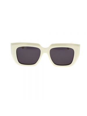 Okulary przeciwsłoneczne Bottega Veneta białe