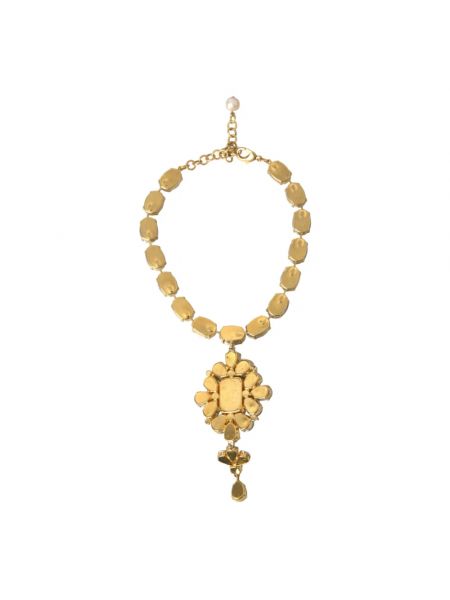 Collar de cristal Dolce & Gabbana dorado