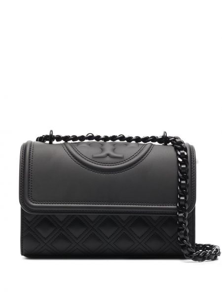 Borsa a spalla Tory Burch nero