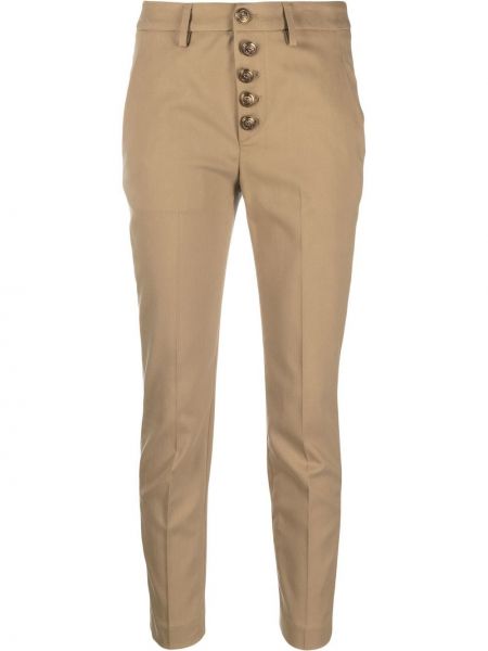 Pantaloni chino slim fit Dondup beige