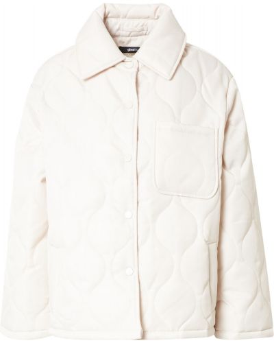 Jachetă matlasată Gina Tricot alb