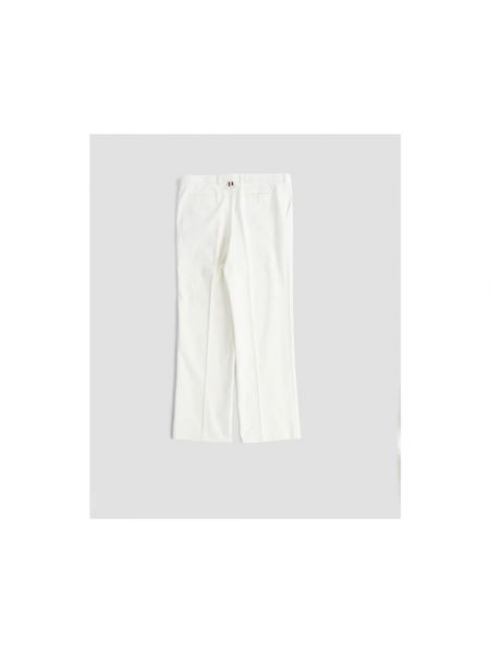 Pantalones rectos Thom Browne blanco