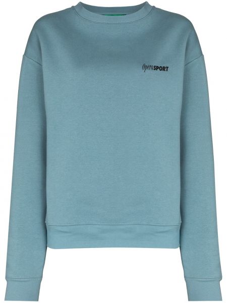 Trykt sweatshirt Opérasport blå