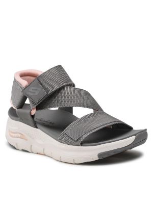 Sandali Skechers grigio