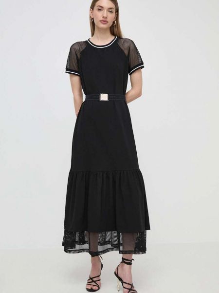 Sukienka długa Liu Jo czarna