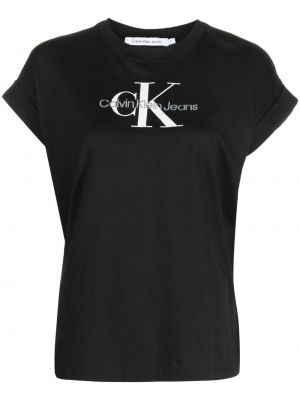 T-shirt Calvin Klein Jeans svart