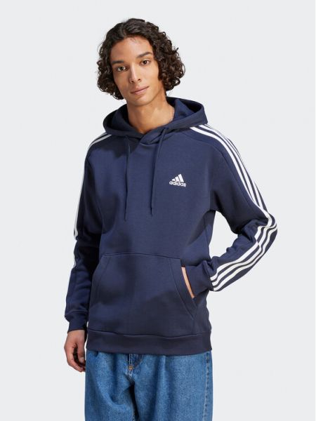 Csíkos fleece pulóver Adidas
