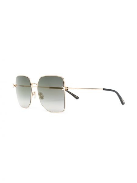 Oversized sluneční brýle Jimmy Choo Eyewear černé