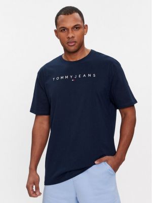Majica Tommy Jeans modra