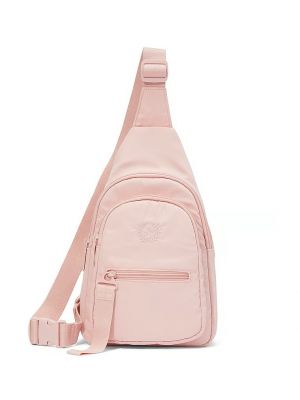 Рюкзак Pink Nylon Sling розовый