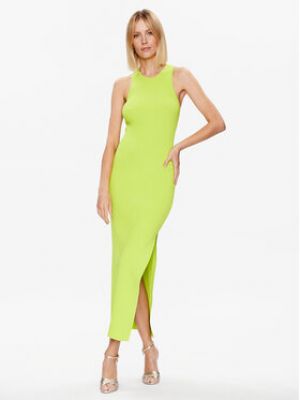 Slim fit šaty Michael Michael Kors zelené
