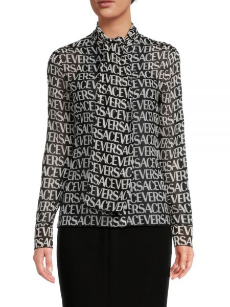 Шелковая блузка Versace