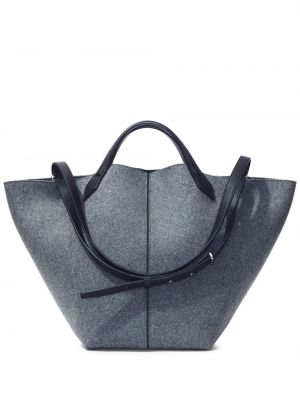 Nakupovalna torba filc Proenza Schouler siva