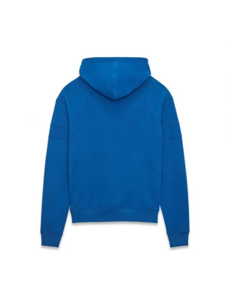 Hoodie Saint Laurent blau