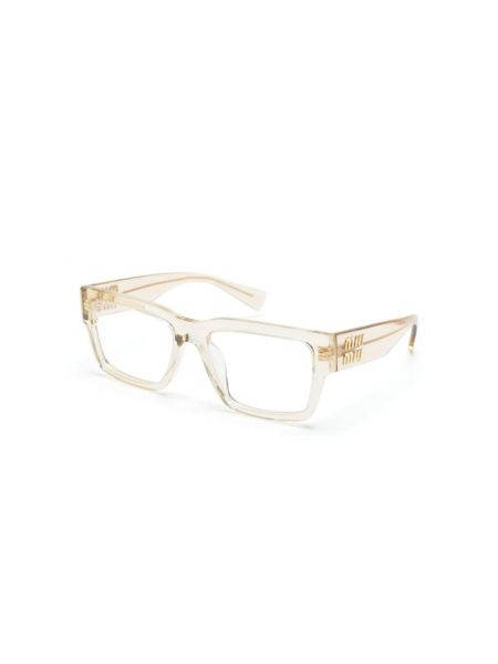 Brązowe okulary korekcyjne Miu Miu