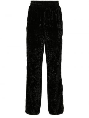 Pantaloni sport de catifea Amiri negru
