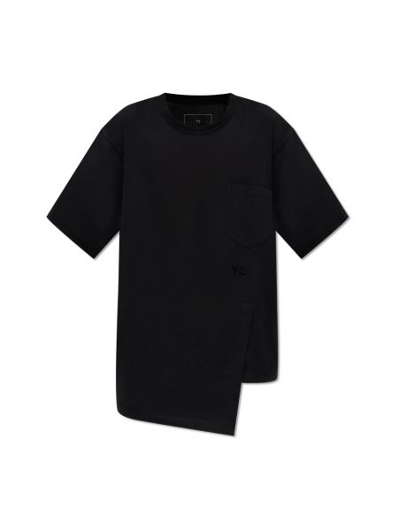 Koszulka asymetryczna Y-3 czarna