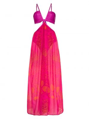 Платье Florence с цветочным вырезом Sinesia Karol розовый