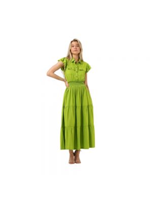 Sukienka długa Liu Jo zielona
