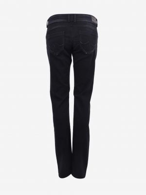 Džínsy s rovným strihom Pepe Jeans čierna