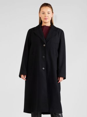 Палто Selected Femme Curve черно