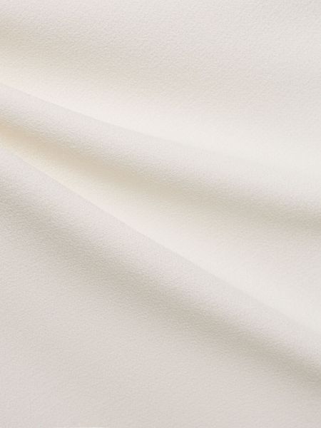 Fusta lunga din crep Giambattista Valli alb