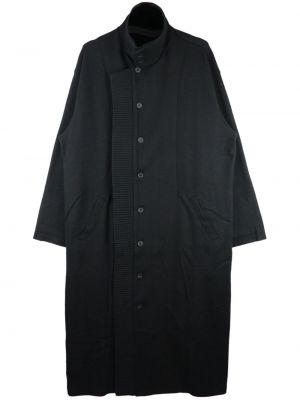Вълнено палто Yohji Yamamoto черно