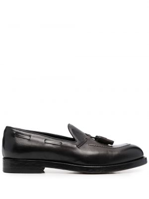 Skinn loafers Doucal's svart