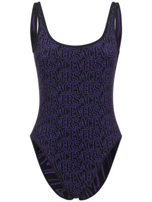 Oboustranné plavky Versace fialové