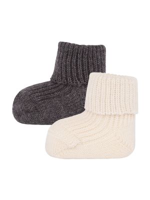 Vlnené ponožky Ewers biela
