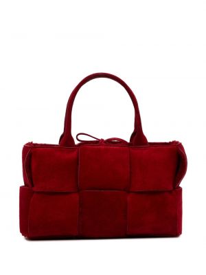 Shopper torbica Bottega Veneta Pre-owned crvena