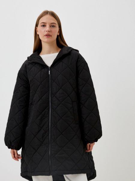 Утепленная демисезонная куртка W.sharvel черная