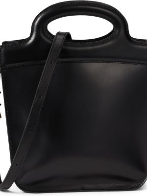 Кожаная сумка через плечо Madewell черная