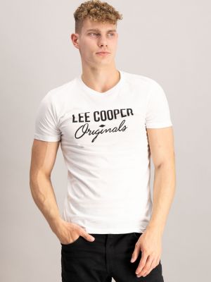 Polo majica Lee Cooper bela