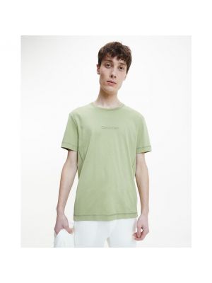 Camiseta manga corta Calvin Klein verde