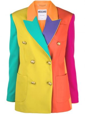 Lang blazer Moschino oransje