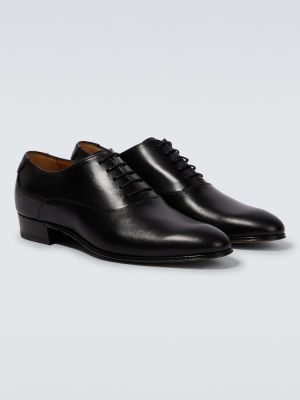 Pantofi derby din piele Gucci negru