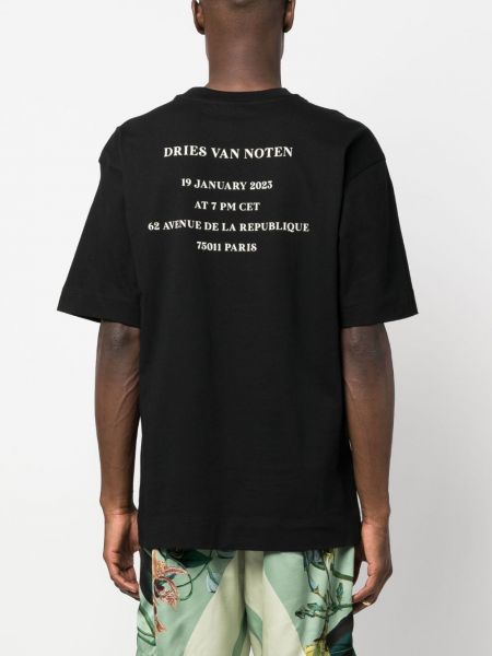 T-shirt di cotone Dries Van Noten