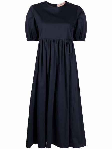 Mini robe avec manches courtes Blanca Vita bleu