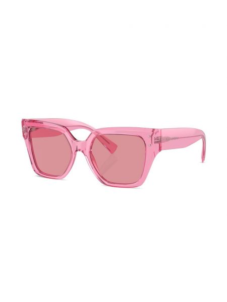 Průsvitné sluneční brýle Dolce & Gabbana Eyewear růžové