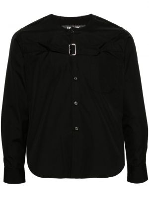 Риза с катарама Black Comme Des Garçons черно