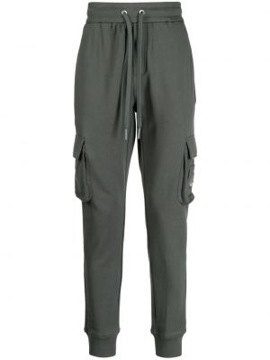 Medvilninės „cargo“ stiliaus kelnės su kišenėmis Moose Knuckles