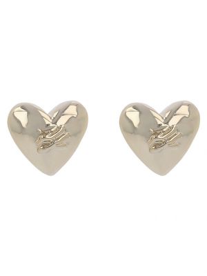 Σκουλαρίκια με καρφιά με μοτίβο καρδιά Karl Lagerfeld χρυσό
