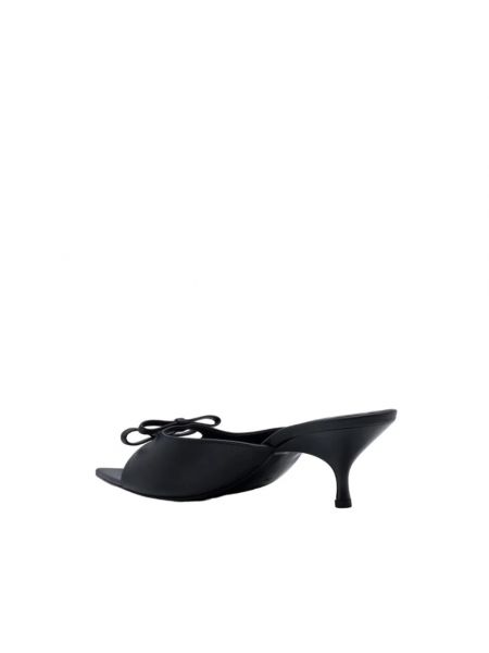 Sandalias con lazo elegantes Gia Borghini negro