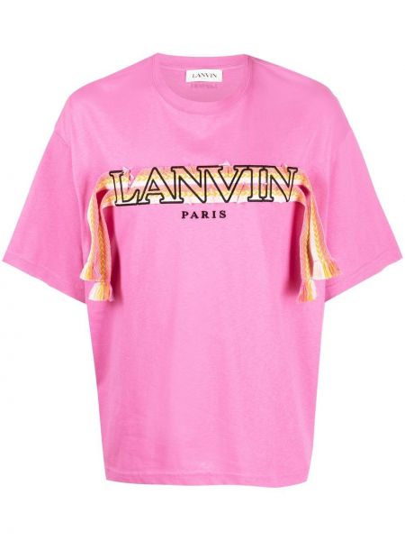 Blonder t-skjorte Lanvin rosa