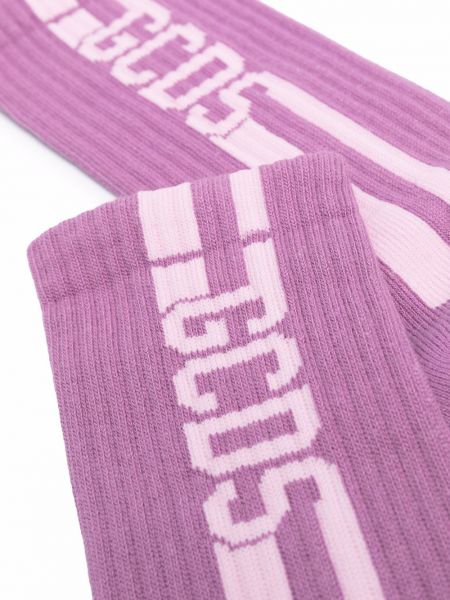Calcetines con estampado Gcds violeta