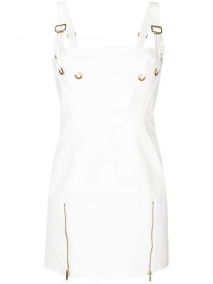 Mini haljina s patentnim zatvaračem Dion Lee bijela