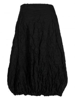 Midi sukně Rundholz černé